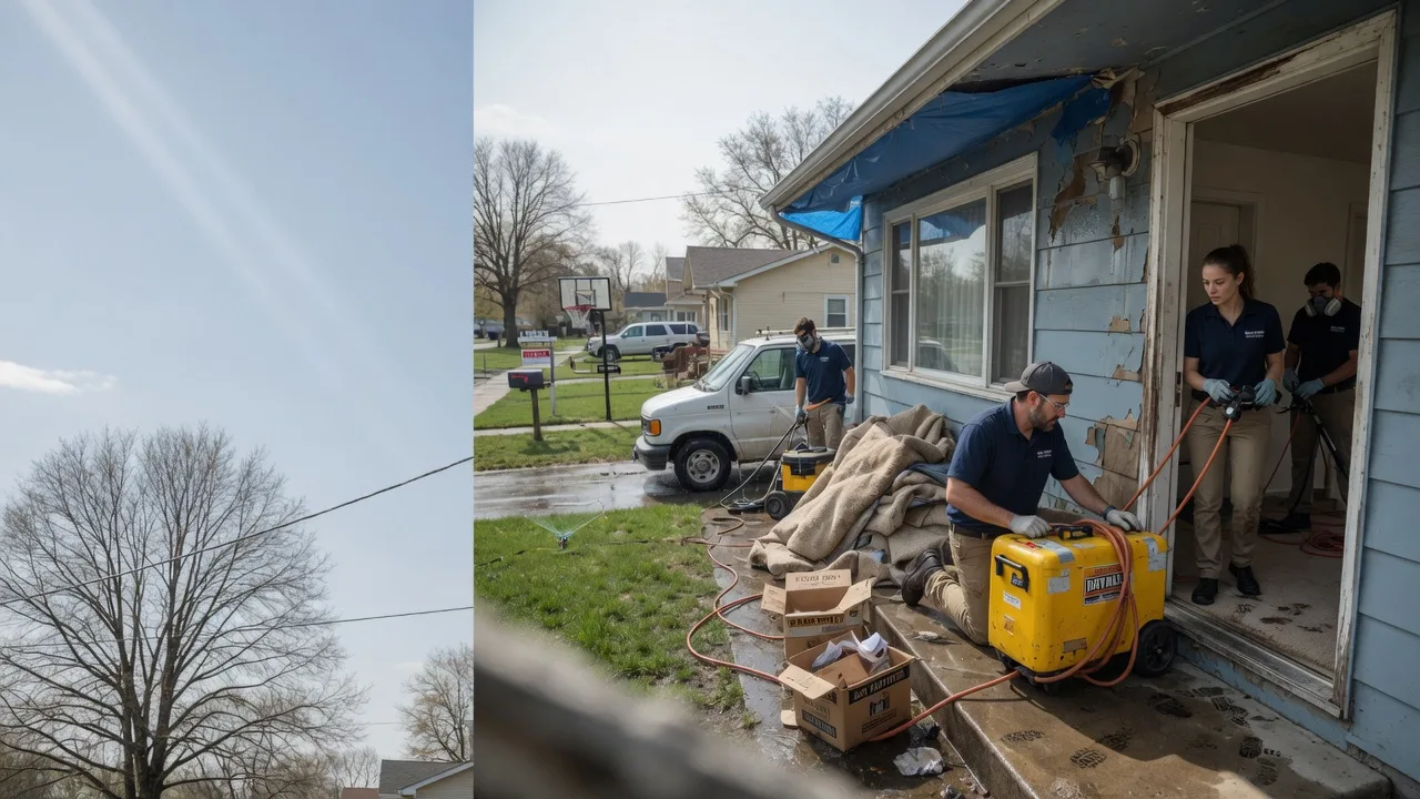 Basement Flood Cleanup in Tyrone, PA near me